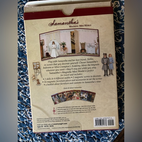 American Girl Samantha magnetic play set - Picture 2 of 3